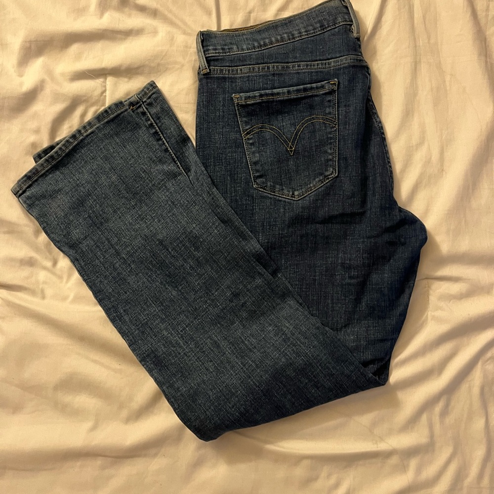 Levi 505 straight cut jeans